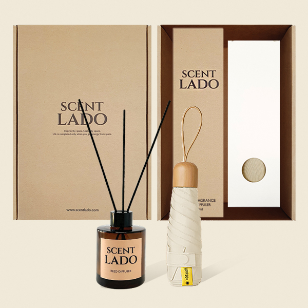 센트라도 디퓨저 150ml + 캡슐우드 5단 우양산 세트 #3