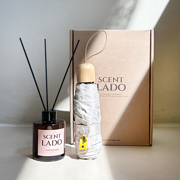 센트라도 디퓨저 150ml + 캡슐우드 5단 우양산 세트 #2