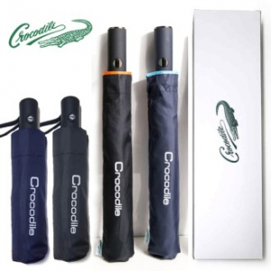 크로커다일 2단 우산 + 3단 자동 솔리드 우산세트 (2p)