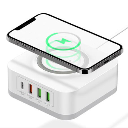 엣지 유무선 4포트 멀티 고속 충전기 #2