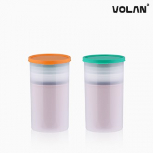 [볼란] 리유저블 데이트 루틴 캠핑 파티 컵 세트(소)