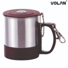 [볼란] 스텐 등산컵 (나침반) 230ml