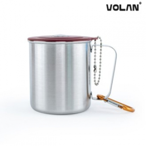 [볼란] 올스텐 등산컵 나침반 260ml