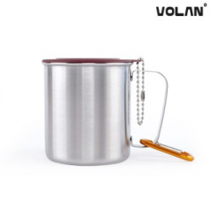 [볼란] 올스텐 등산컵 뚜껑 260ml