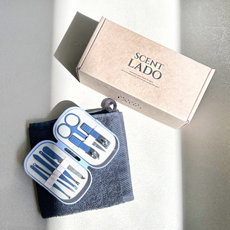 센트라도 미니 송월 주방 타올(수건) +파스텔 손톱깍이 8P 세트 #2