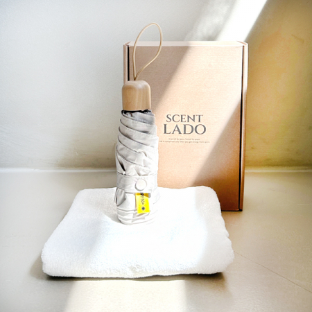 센트라도 송월 타올(수건) + 캡슐우드 5단 우양산 세트 #3