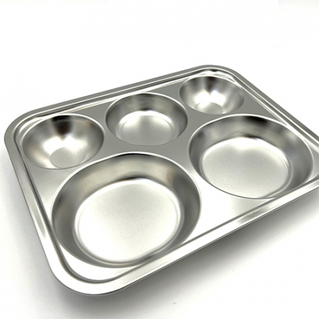 스테인레스 304 5구식판 원형 // 국내제조 #3