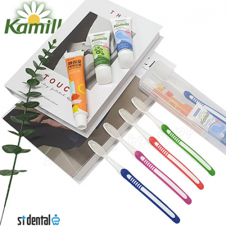 카밀핸드크림 M케이스 326미세모 페리오 칫솔치약세트 #4