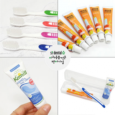 카밀핸드크림 M케이스 326미세모 페리오 칫솔치약세트 #5