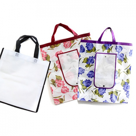 플라워 시장가방 / 장바구니 / 마트가방 #2