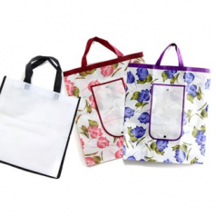 플라워 시장가방 / 장바구니 / 마트가방