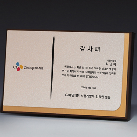 액자 인물화 알루미늄 상패 트로피 S8A012-34 #2