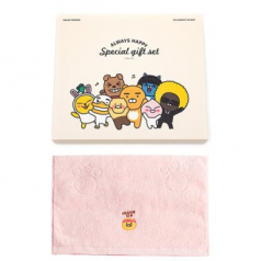 카카오프렌즈 채움 선물세트7, 코마사 40수타올 1P