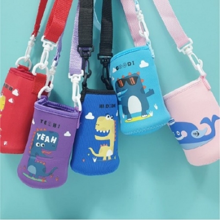 알록달록 공룡모양 물병파우치 어린이 물병 P1 #2