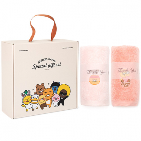 카카오프렌즈 채움 선물세트 8 (코마사 40수 타올 2P) #2