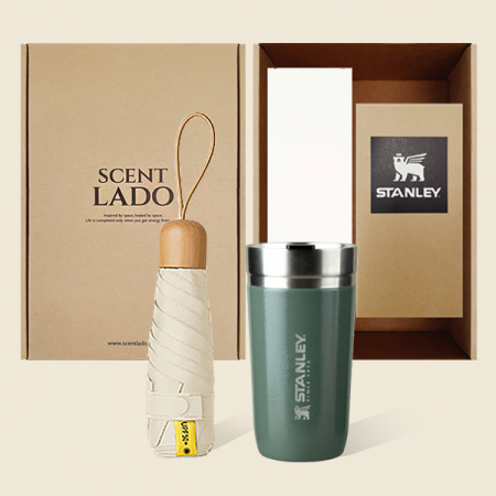 센트라도 캡슐우드 5단 우양산 +스탠리 고진공 텀블러 473ml 세트 #3