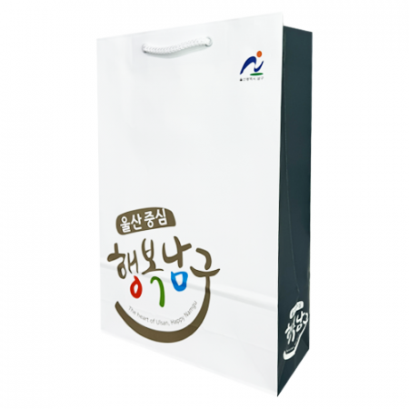 종이쇼핑백 275x100x400mm 스노우지180g // 제작 #2