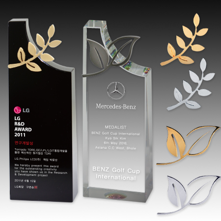 크리스탈 상패 기념패 S8A033-1234 S8A034-1234 #2