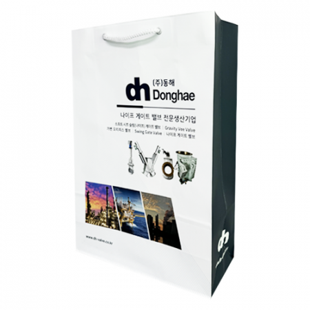 종이쇼핑백 300x120x430mm 스노우지180g // 제작 #2