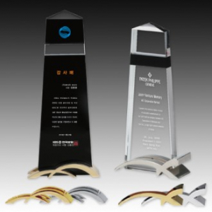 크리스탈 상패 기념패 S8A047-1234 S8A048-1234