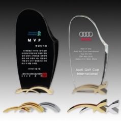 크리스탈 상패 기념패 S8A043-4567