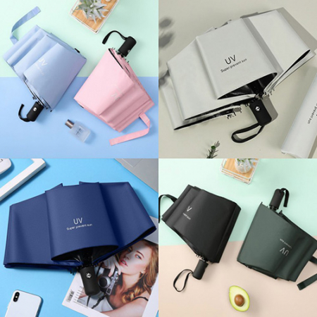 3단 자동 우산 UV 양산 UV 우산 접이식 우산 휴대용 우산 #2