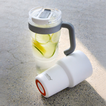 아소부 스테인레스 스트로우 텀블러 2in1 익스플로러 1L #5