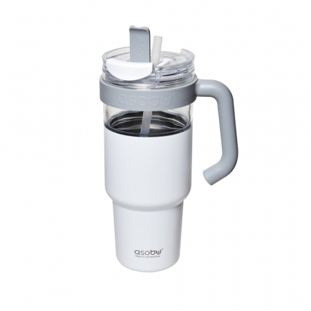 아소부 스테인레스 스트로우 텀블러 2in1 익스플로러 1L #7