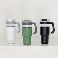 아소부 스테인레스 스트로우 텀블러 2in1 익스플로러 1L