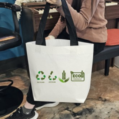 친환경 리유저블백 R-PET 대형 51X46X15cm // 주문제작가능