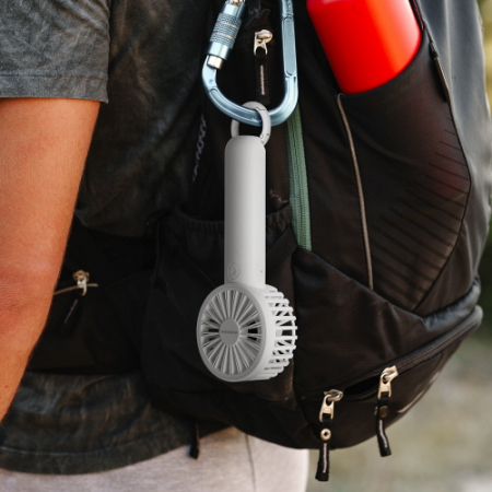 플레오맥스 거치형 키링 미니 휴대용 선풍기 1200mAh #6