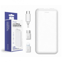 J83 어반위즈 2.0A 듀얼포트 20000mAh 대용량 보조배터리 인쇄무료