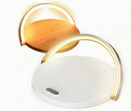 J82 LED 무드등 고속 10W 급속무선 충전기 인쇄무료 #2