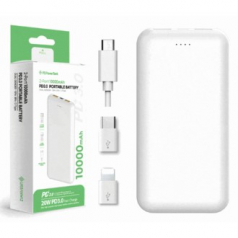 J79 어반위즈 PD 3.0 20W 초고속 10000mAh 2포트 보조배터리 5핀+8핀+C타입 인쇄무료