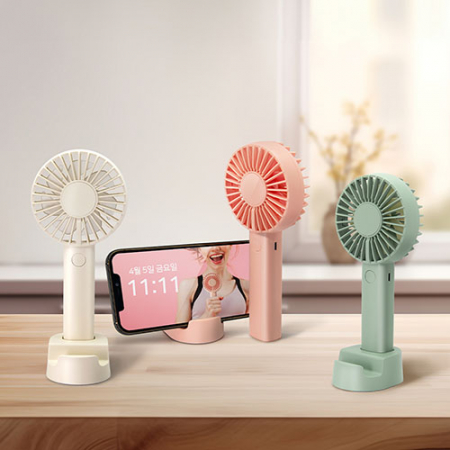 쿨러 8S 휴대폰 거치대 겸용 휴대용 선풍기 #2