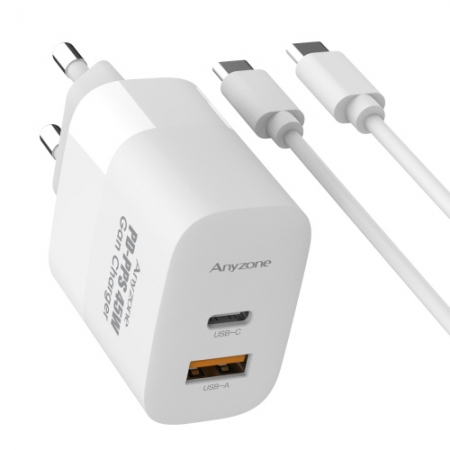 애니존 45W 2포트 초고속 가정용 충전기 PD45WDC #2