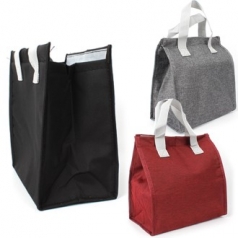 단색 보온 보냉백 도시락가방