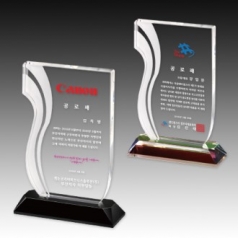 크리스탈 상패 기념패 S8A069-1234
