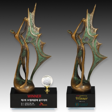 청동 주석 트로피 S8A081 12 #2