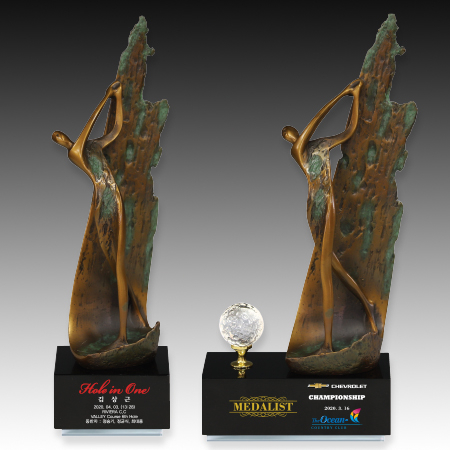 청동 주석 트로피 S8A081-34 #2