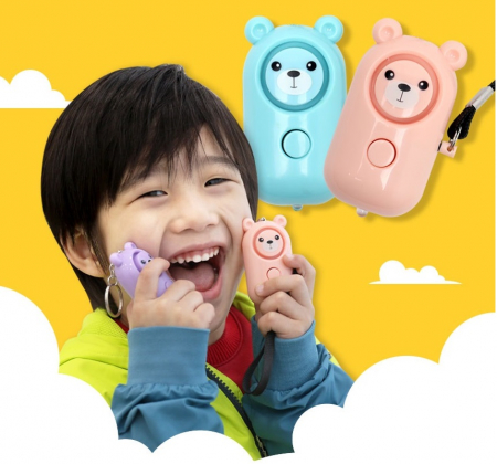 GB마켓 베어베어 퍼스널 호신용 키링, GB마켓정품 호신용 경보기 호신용품 LED후레쉬 라이트 안전용품 #2