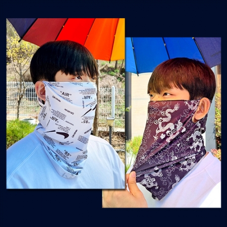 더구디스 귀걸이형 멀티스카프 // 풀칼라 전면인쇄 #2