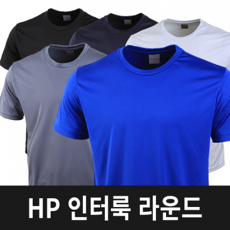 HP 인터룩 라운드 반팔 쿨에버 #3