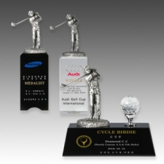 메탈 크리스탈 골프 트로피 S8A117-456