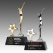 메탈 크리스탈 골프 트로피 S8A108-35