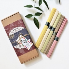 도일리 오색 색동 소면 300g