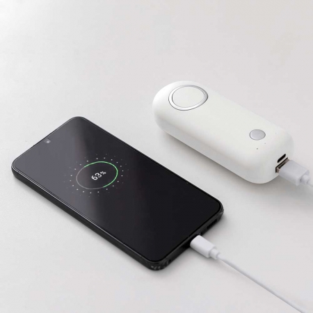 나이테 휴대용 스틱 보조배터리 5000mAh 화이트 #5