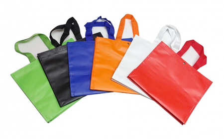 중형 타포린가방, 티포린 장바구니, 타포린 백, 시장바구니 #2