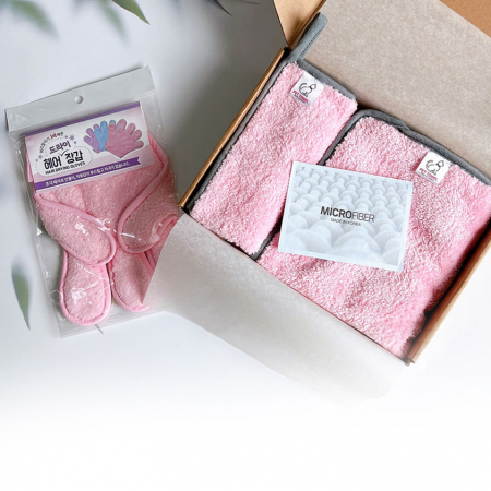 펫타올 세트 1호, 강아지 고양이 담요 목욕 수건 발수건 #5