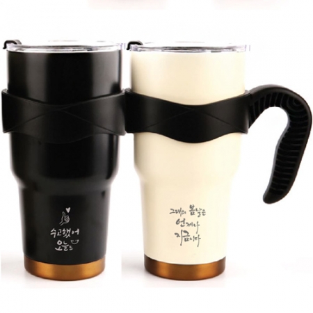 DH-004 진공스텐 손잡이 텀블러 900ml #2